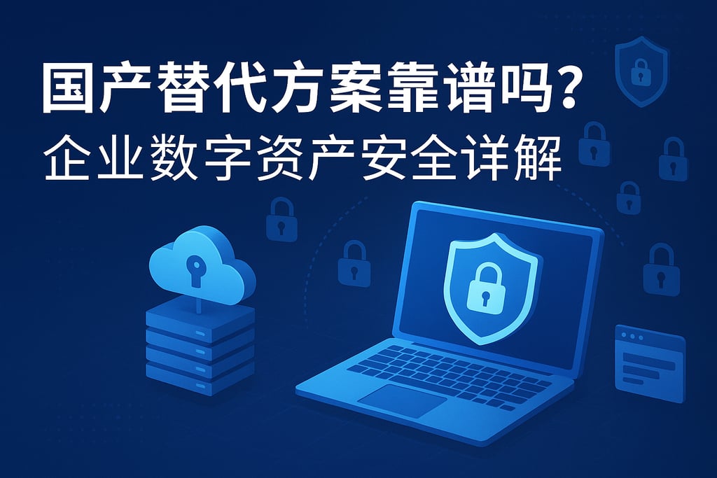 国产替代方案靠谱吗？企业数字资产安全详解