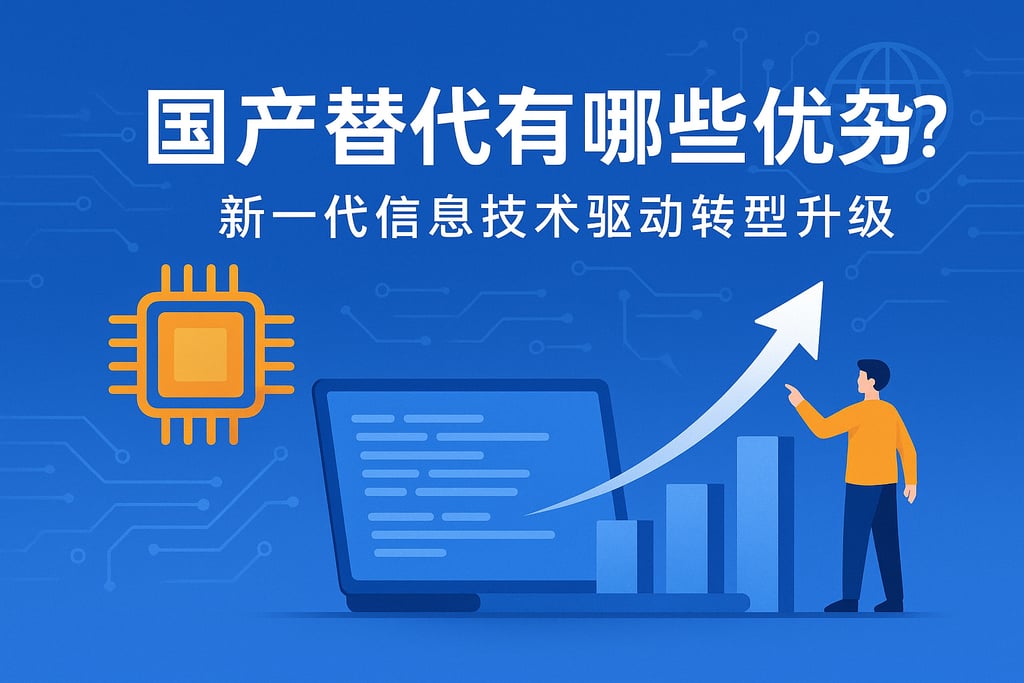 国产替代有哪些优势？新一代信息技术驱动转型升级