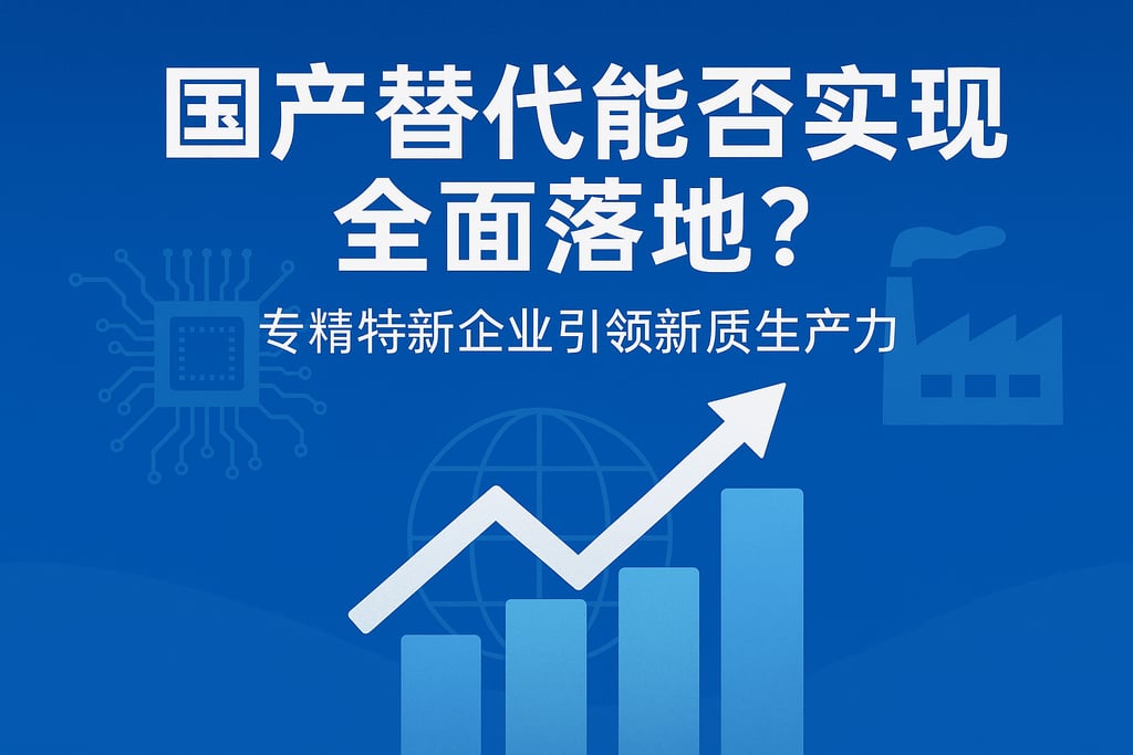 国产替代能否实现全面落地？专精特新企业引领新质生产力