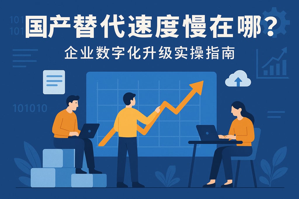 国产替代速度慢在哪里？企业数字化升级实操指南