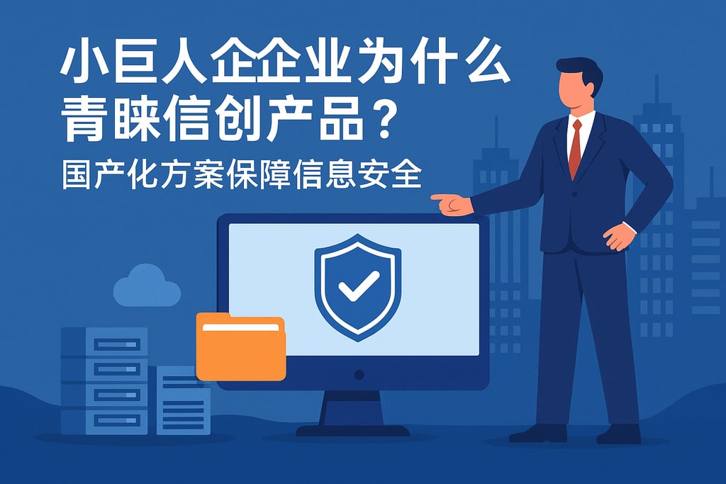 小巨人企业为什么青睐信创产品？国产化方案保障信息安全