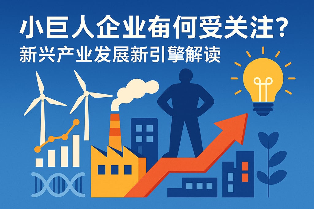 小巨人企业为何受关注？新兴产业发展新引擎解读