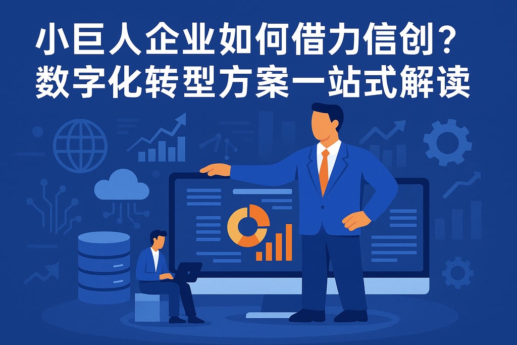 小巨人企业如何借力信创？数字化转型方案一站式解读