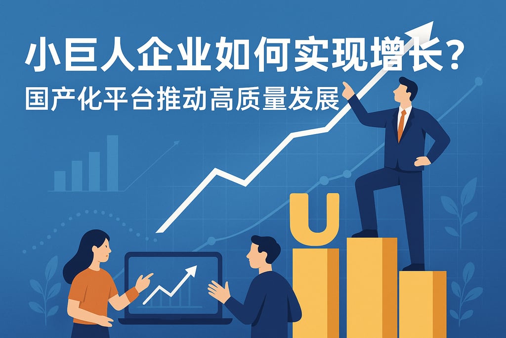 小巨人企业如何实现增长？国产化平台推动高质量发展