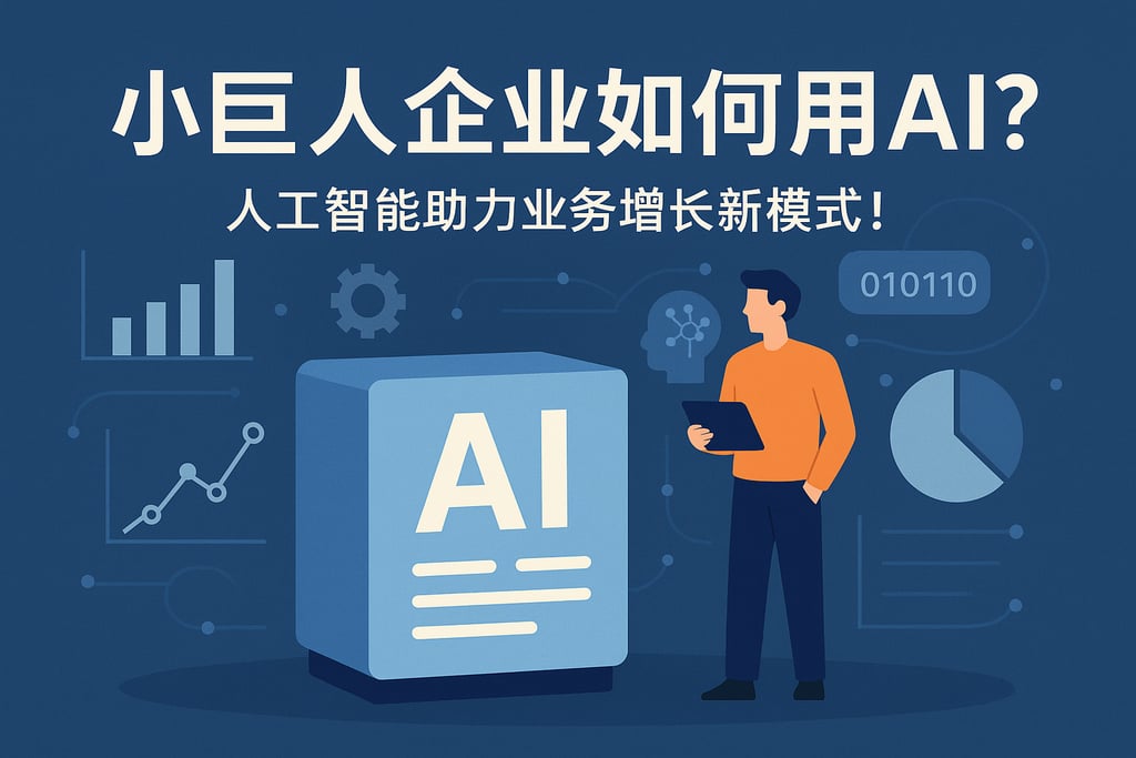 小巨人企业如何用AI？人工智能助力业务增长新模式！
