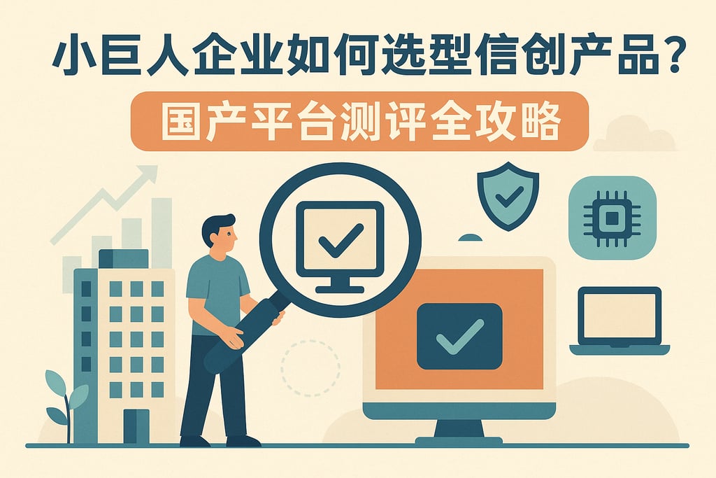 小巨人企业如何选型信创产品？国产平台测评全攻略