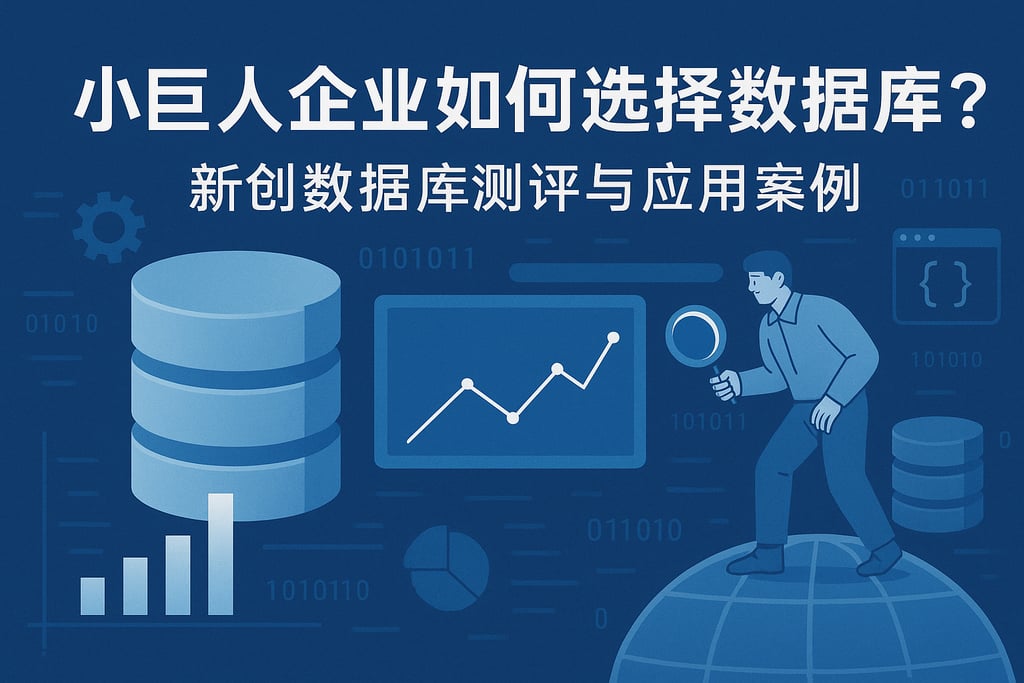 小巨人企业如何选择数据库？新创数据库测评与应用案例
