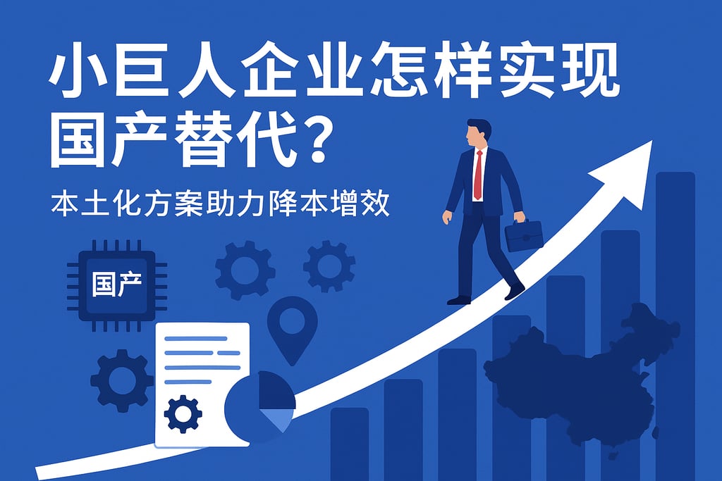 小巨人企业怎样实现国产替代？本土化方案助力降本增效
