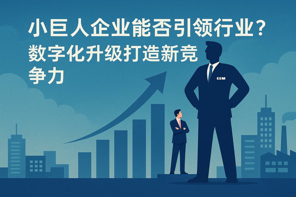 小巨人企业能否引领行业？数字化升级打造新竞争力