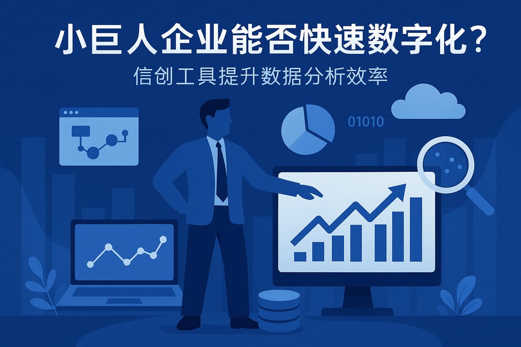 小巨人企业能否快速数字化？信创工具提升数据分析效率