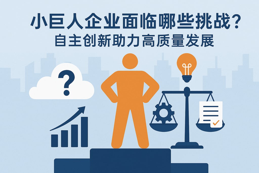 小巨人企业面临哪些挑战？自主创新助力高质量发展