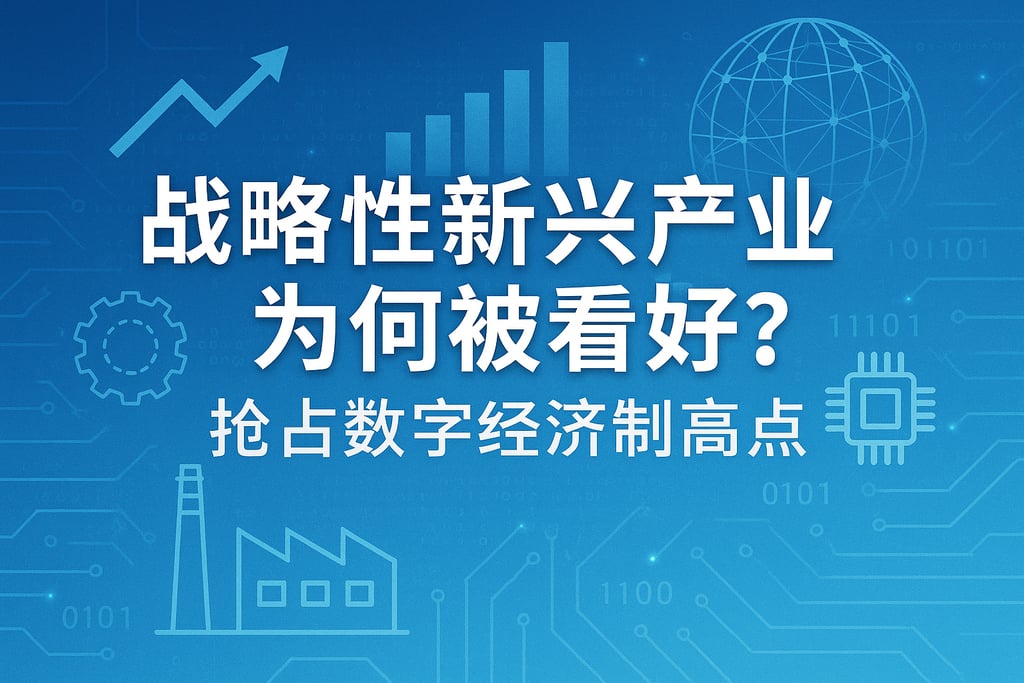 战略性新兴产业为何被看好？抢占数字经济制高点