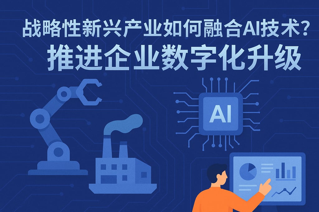 战略性新兴产业如何融合AI技术？推进企业数字化升级