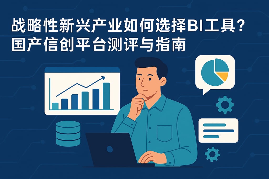 战略性新兴产业如何选择BI工具？国产信创平台测评与指南
