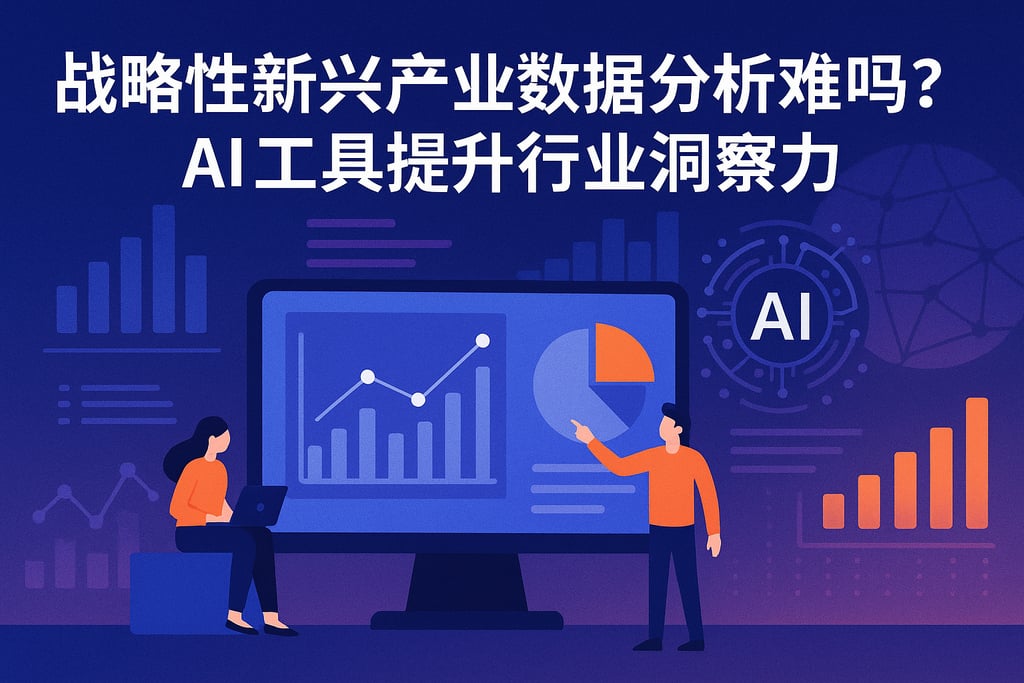 战略性新兴产业数据分析难吗？AI工具提升行业洞察力