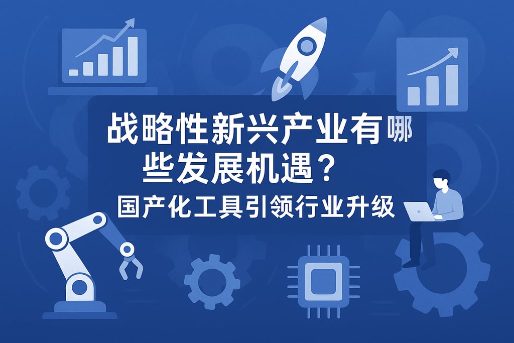 战略性新兴产业有哪些发展机遇？国产化工具引领行业升级