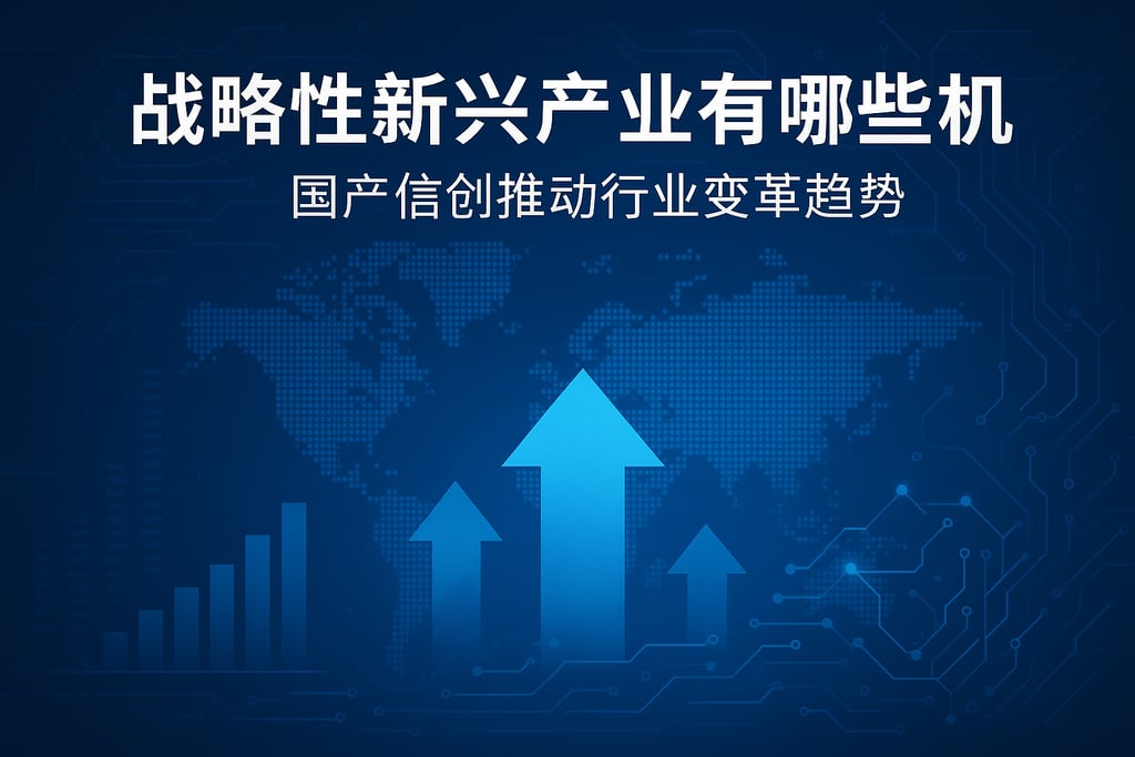 战略性新兴产业有哪些机会？国产信创推动行业变革趋势