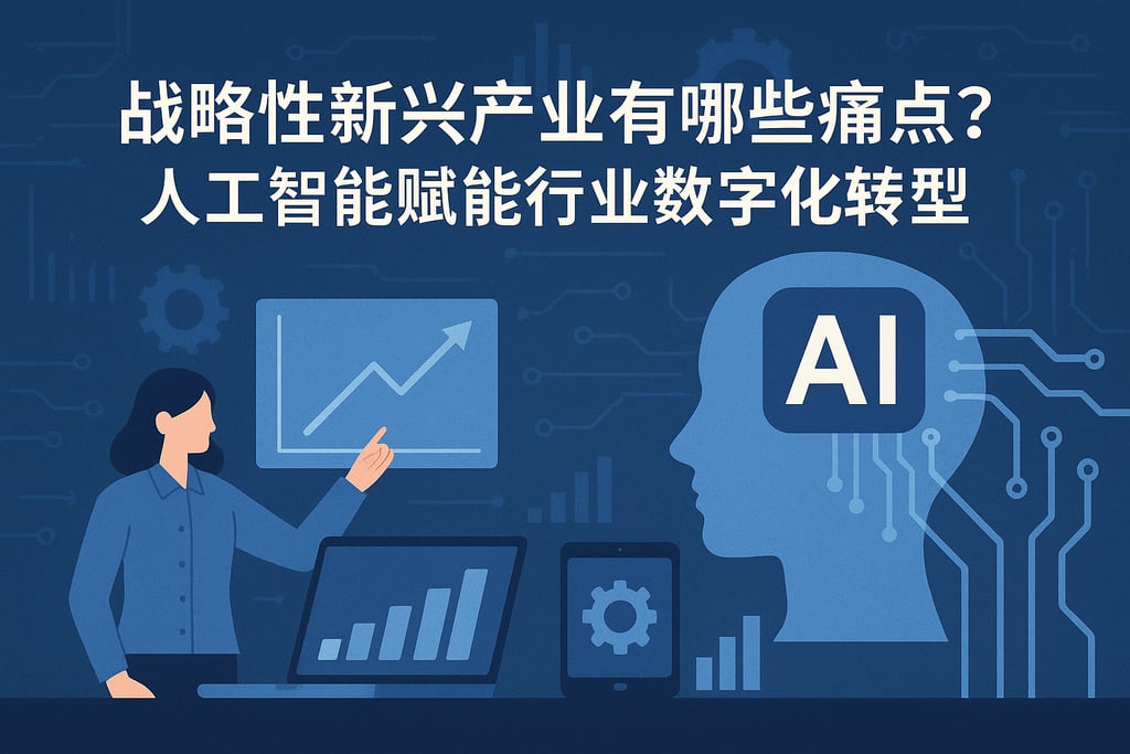 战略性新兴产业有哪些痛点？人工智能赋能行业数字化转型