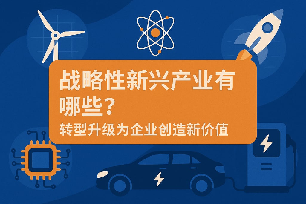 战略性新兴产业有哪些？转型升级为企业创造新价值