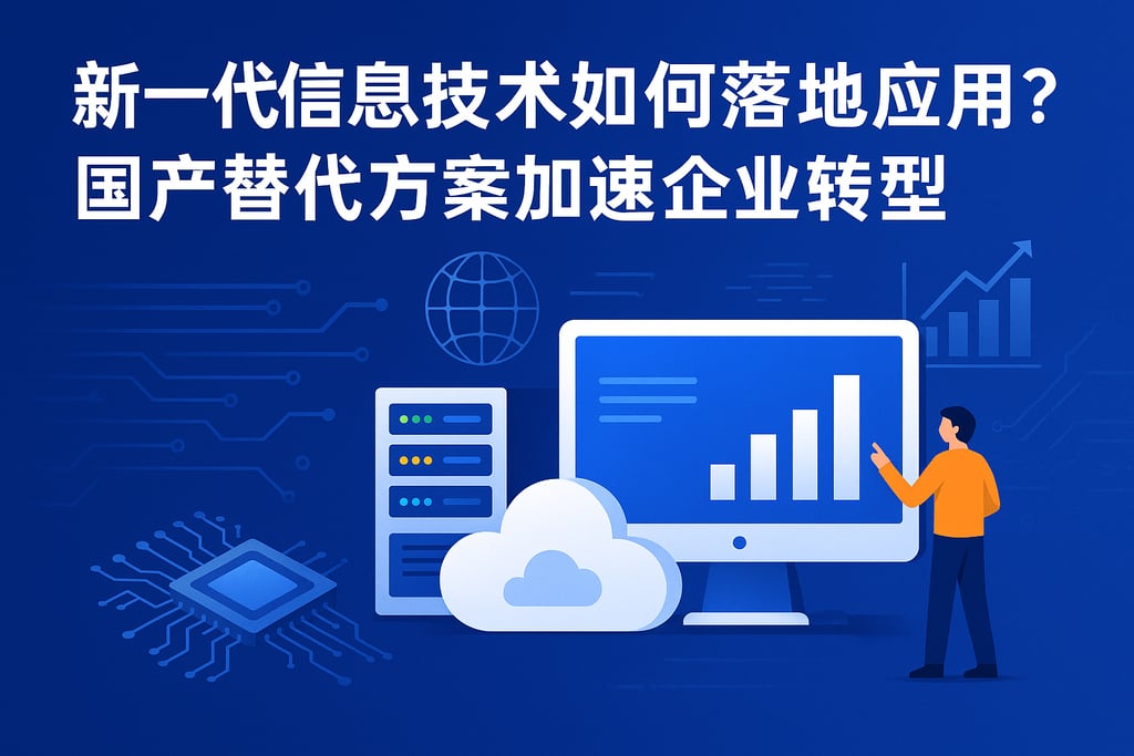 新一代信息技术如何落地应用？国产替代方案加速企业转型