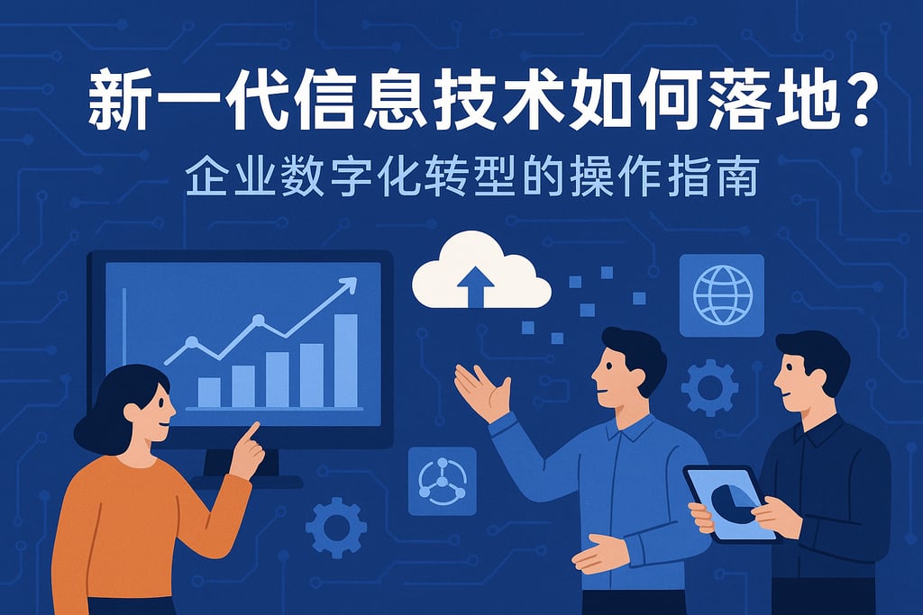 新一代信息技术如何落地？企业数字化转型的操作指南