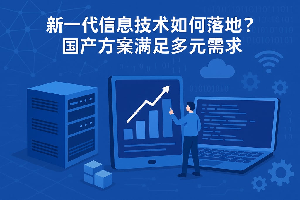 新一代信息技术如何落地？国产方案满足多元需求