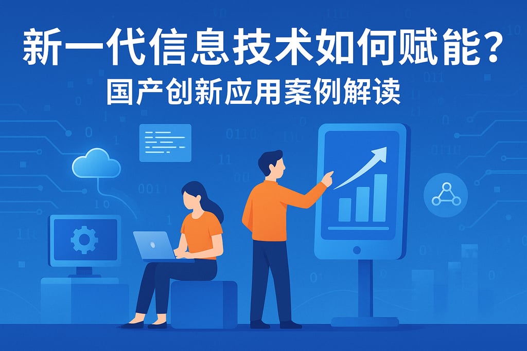 新一代信息技术如何赋能业务？国产创新应用案例解读