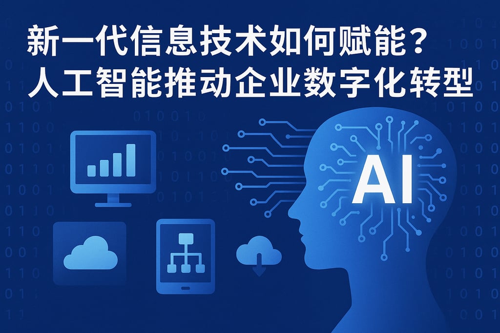 新一代信息技术如何赋能？人工智能推动企业数字化转型