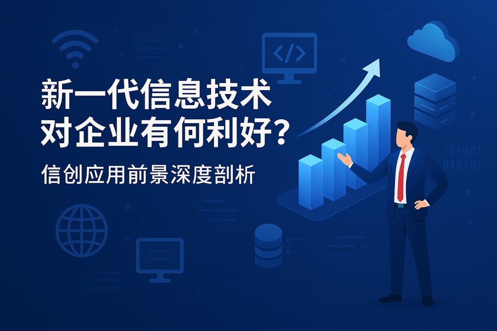 新一代信息技术对企业有何利好？信创应用前景深度剖析