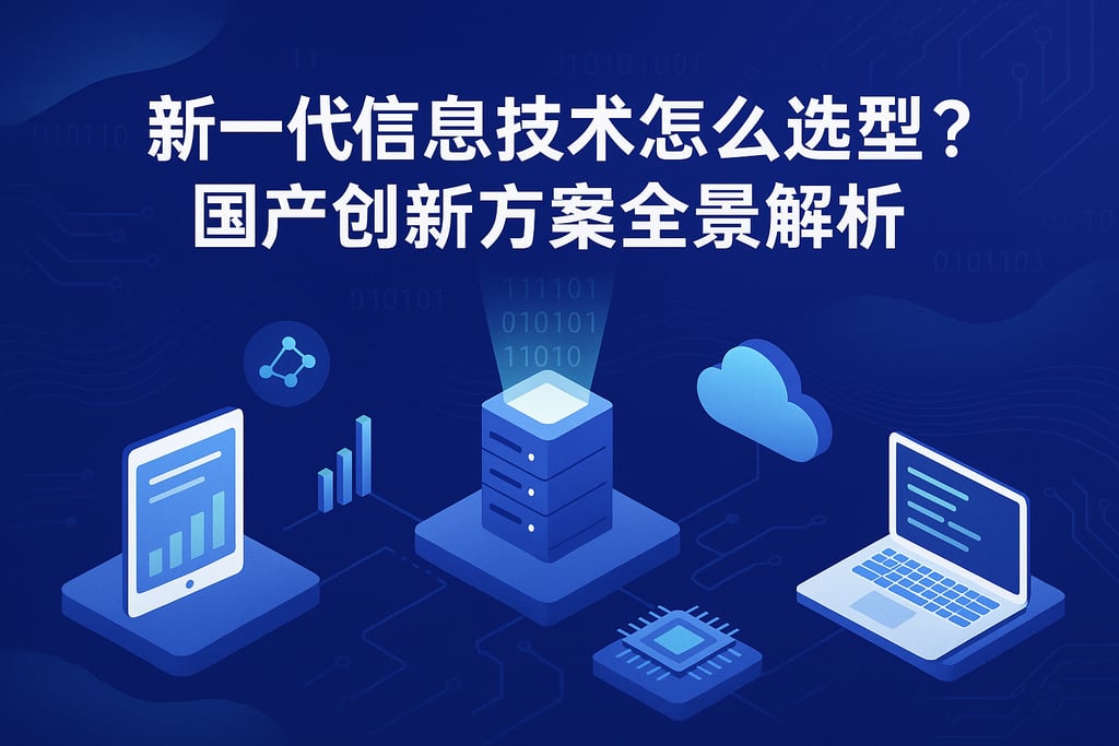 新一代信息技术怎么选型？国产创新方案全景解析