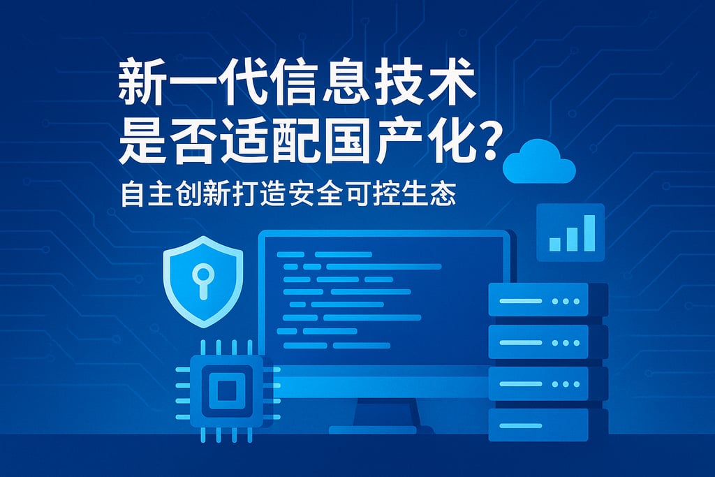 新一代信息技术是否适配国产化？自主创新打造安全可控生态
