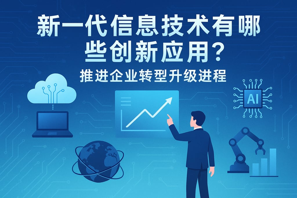 新一代信息技术有哪些创新应用？推动企业转型升级进程