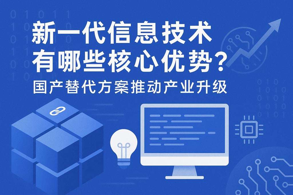 新一代信息技术有哪些核心优势？国产替代方案推动产业升级