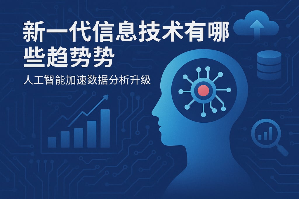 新一代信息技术有哪些趋势？人工智能加速数据分析升级