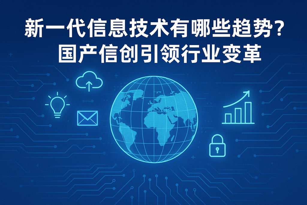 新一代信息技术有哪些趋势？国产信创引领行业变革