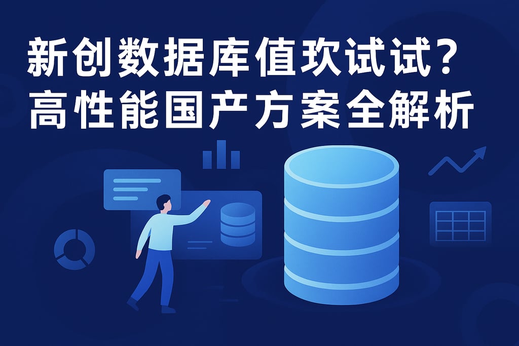 新创数据库值得企业尝试吗？高性能国产方案全解析