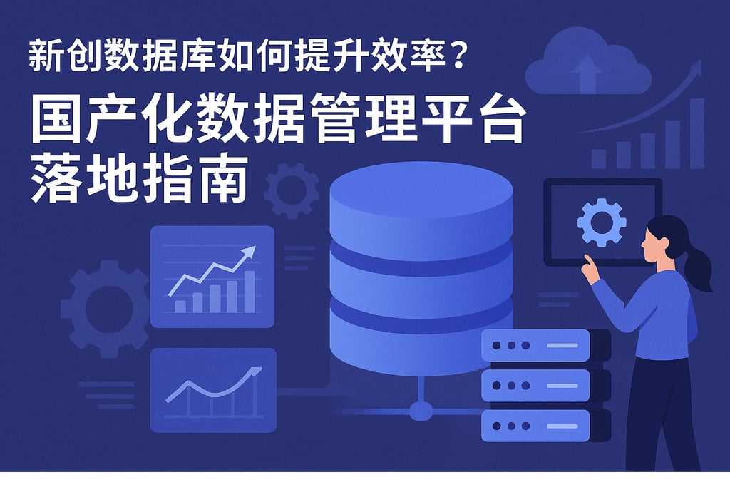 新创数据库如何提升效率？国产化数据管理平台落地指南