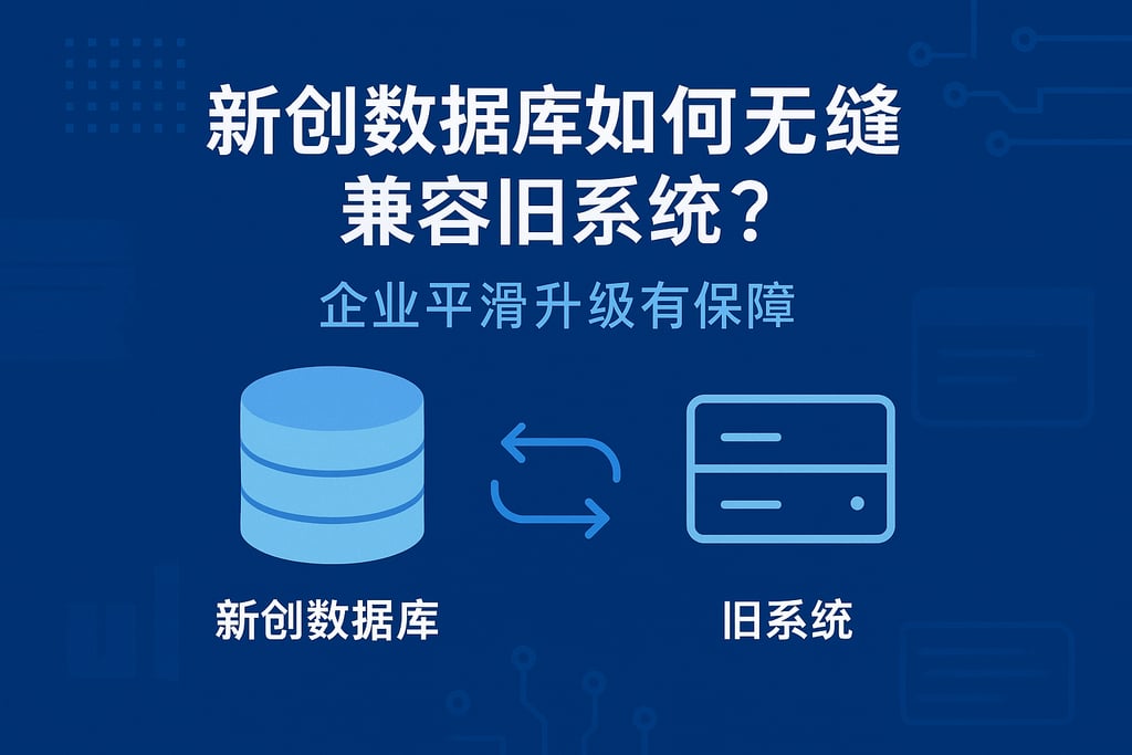新创数据库如何无缝兼容旧系统？企业平滑升级有保障