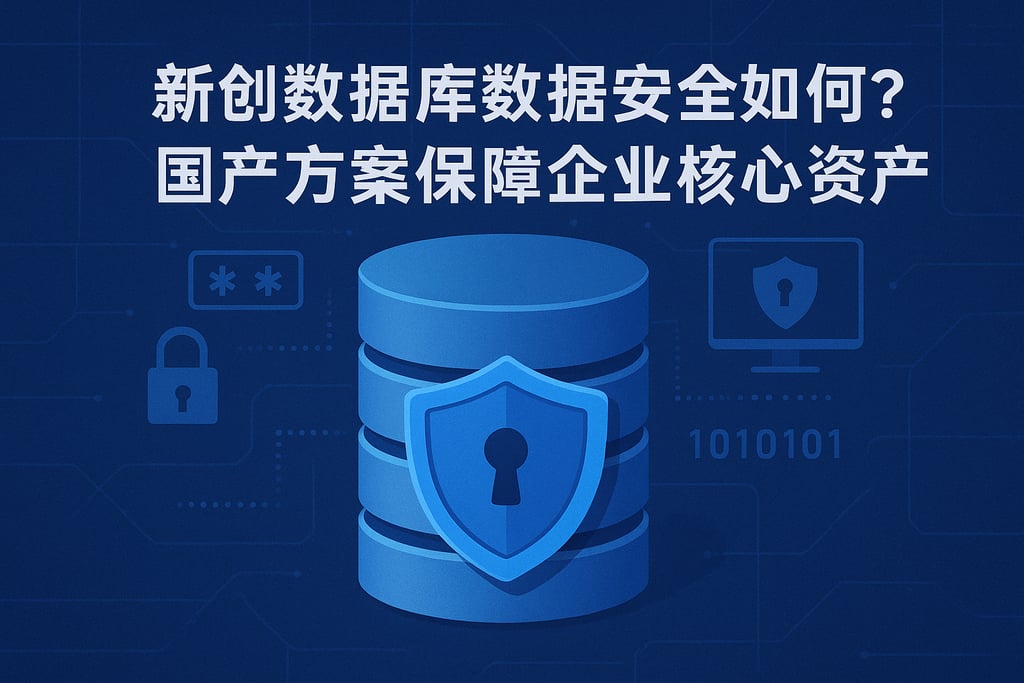 新创数据库数据安全如何？国产方案保障企业核心资产
