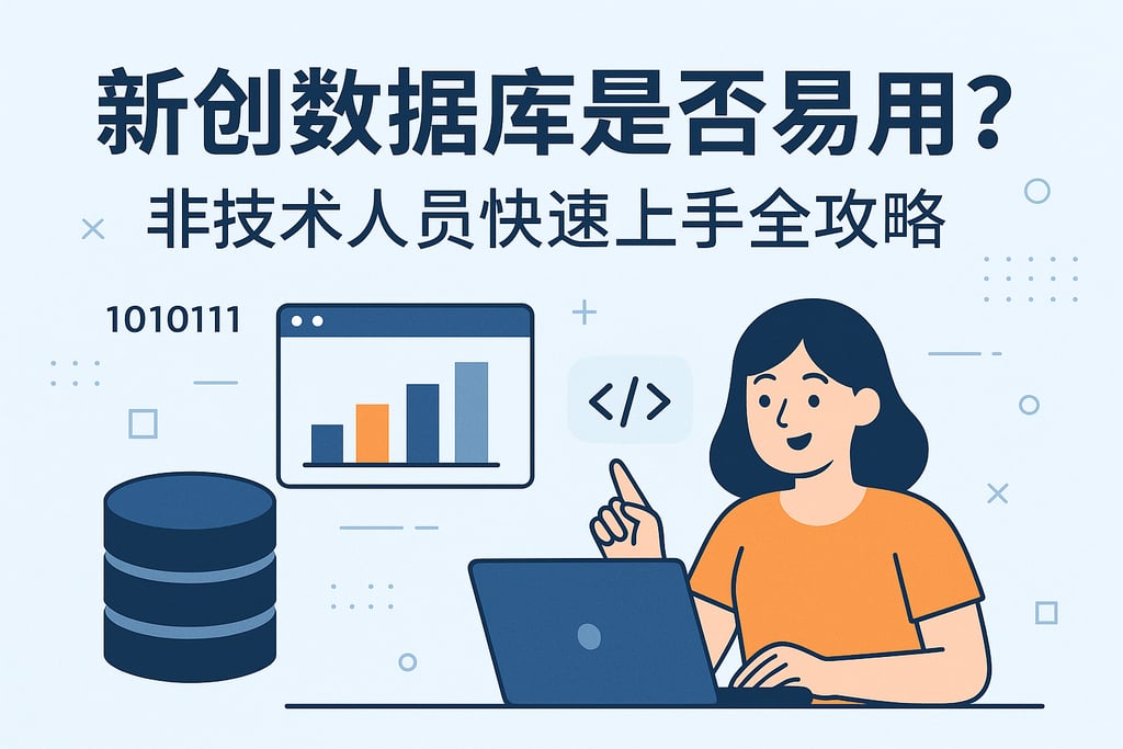 新创数据库是否易用？非技术人员快速上手全攻略