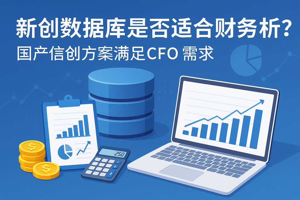 新创数据库是否适合财务分析？国产信创方案满足CFO需求