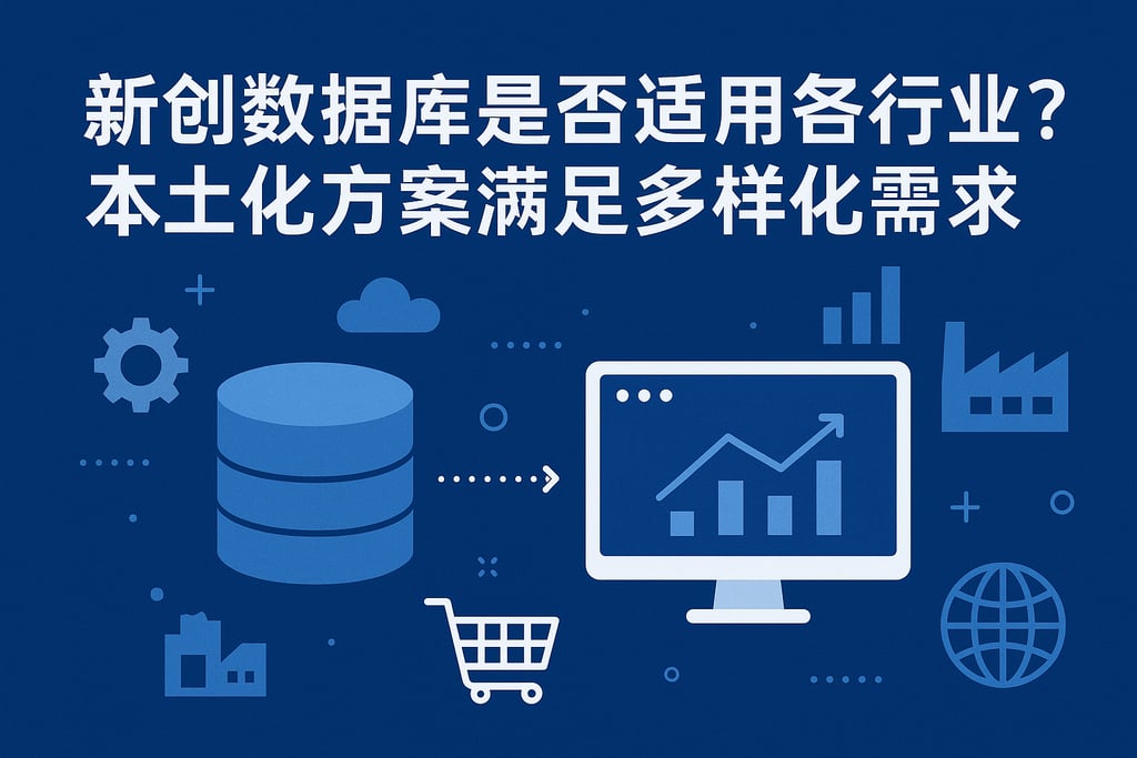 新创数据库是否适用于各行业？本土化方案满足多样化需求
