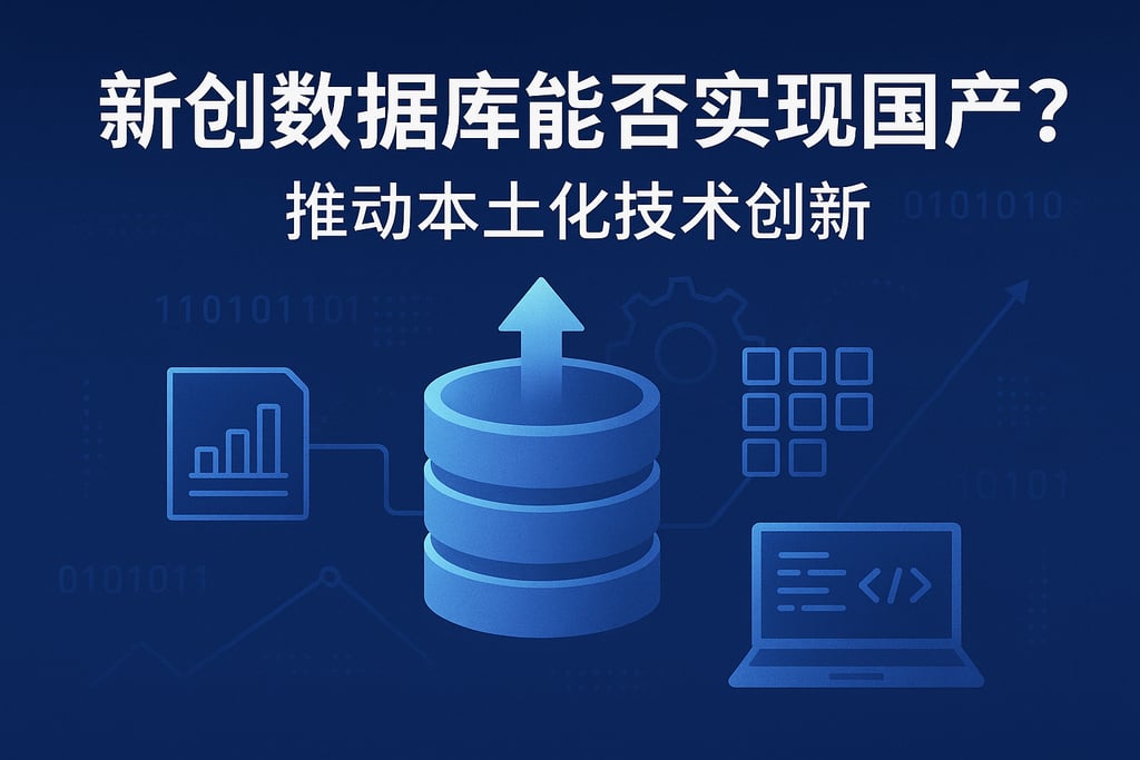 新创数据库能否实现国产替代？推动本土化技术创新