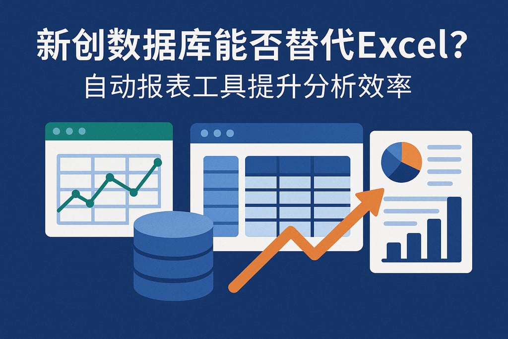 新创数据库能否替代Excel？自动报表工具提升分析效率