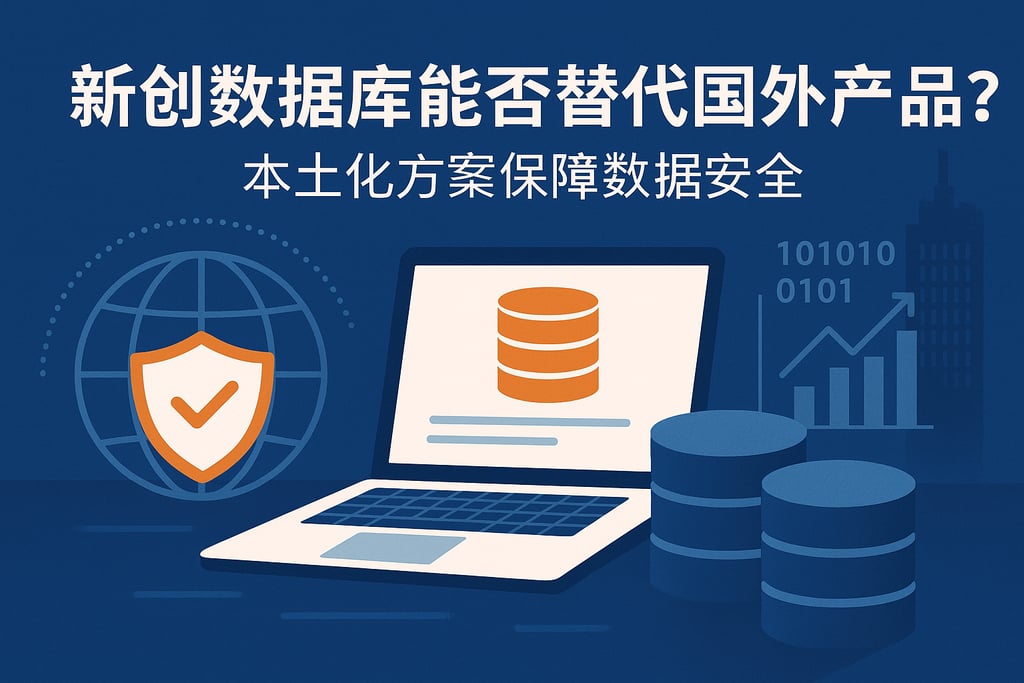 新创数据库能否替代国外产品？本土化方案保障数据安全