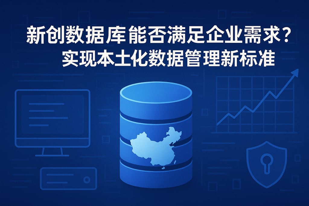 新创数据库能否满足企业需求？实现本土化数据管理新标准
