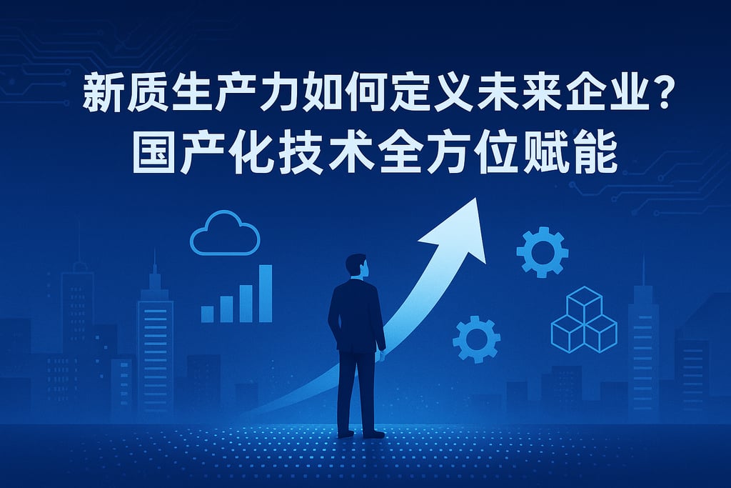新质生产力如何定义未来企业？国产化技术全方位赋能