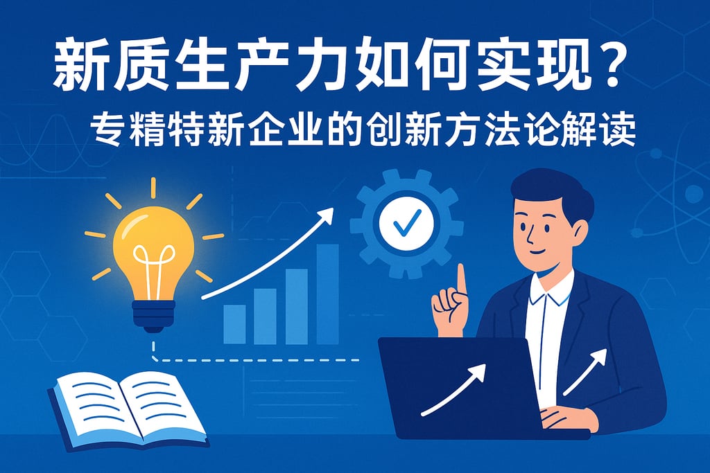 新质生产力如何实现？专精特新企业的创新方法论解读