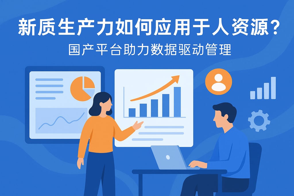 新质生产力如何应用于人力资源？国产平台助力数据驱动管理