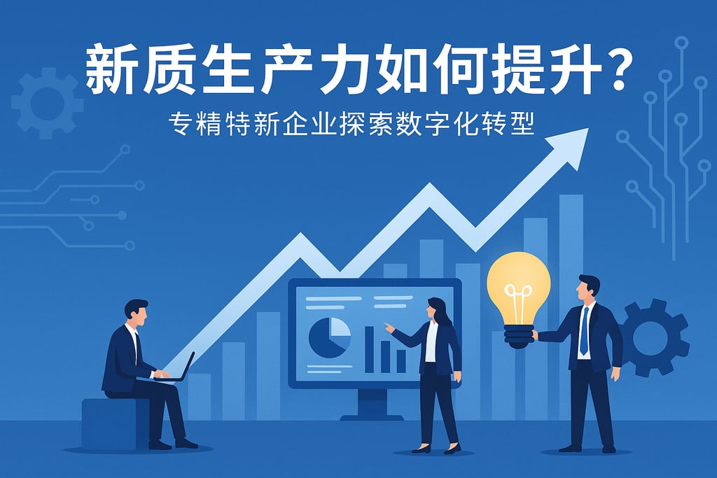 新质生产力如何提升？专精特新企业探索数字化转型